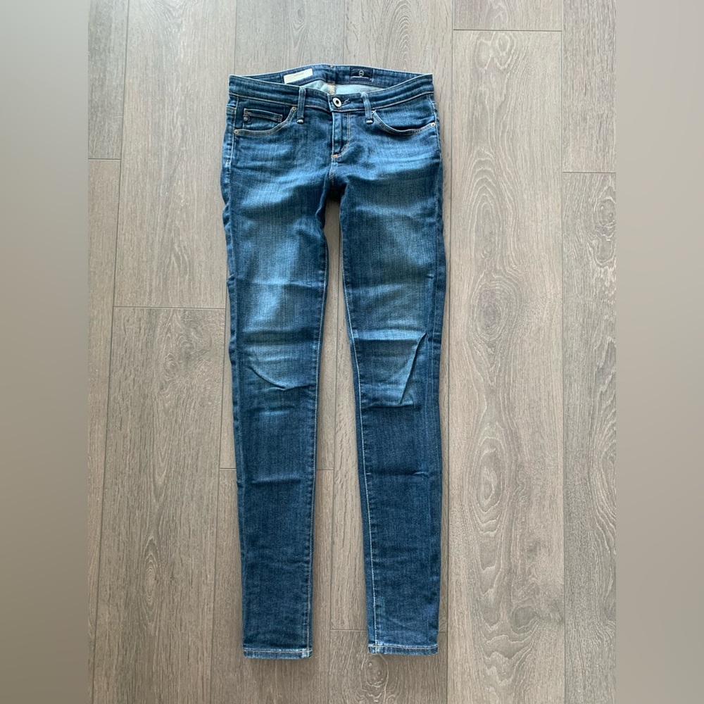 Adriano Goldschmied The Stevie skinny slim straight denim pants 25 stretch